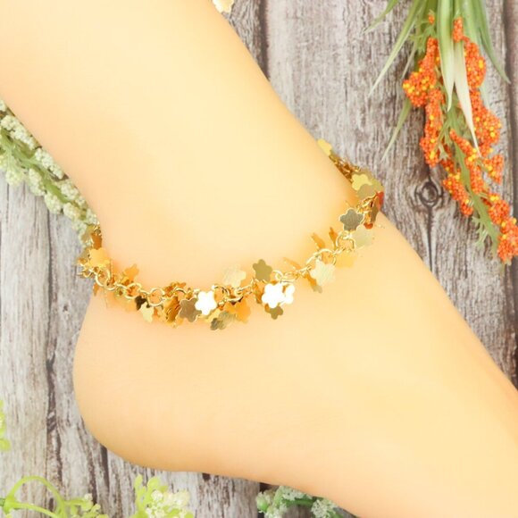 Dainty Anklet for Women – Elegant Everyday Jewelry & Perfect Gift | MLCRC1850 - Picture 9 of 10